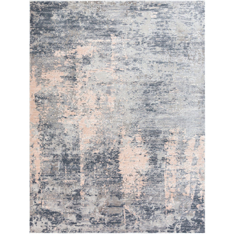 Image of Surya Alpine Modern Medium Gray, Charcoal, Light Gray, Ivory Rugs ALP-2306