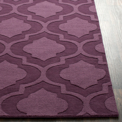 Image of Surya Central Park Modern Eggplant Rugs AWHP-4013