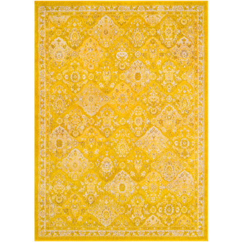 Image of Surya Morocco Traditional Saffron, Bright Yellow, Camel, Beige, White Rugs MRC-2319