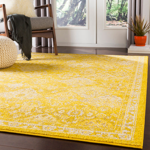 Image of Surya Morocco Traditional Saffron, Bright Yellow, Camel, Beige, White Rugs MRC-2319