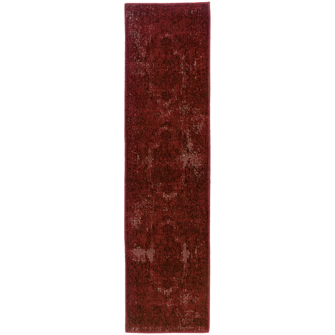 Image of Oriental Weavers Revival 119R2 1'10" X 3' 3" Casual Red Red Oriental Rug-Wanderlust Rugs