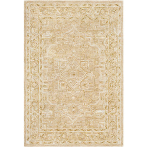 Surya Shelby Traditional Olive, Dark Brown, Beige, Medium Gray, Camel Rugs SBY-1005