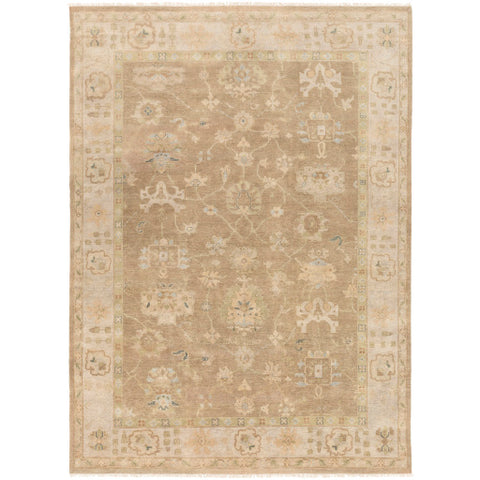 Image of Surya Transcendent Traditional Pale Blue, Khaki, Beige, Camel, Taupe, Charcoal, Light Gray, Denim Rugs TNS-9004