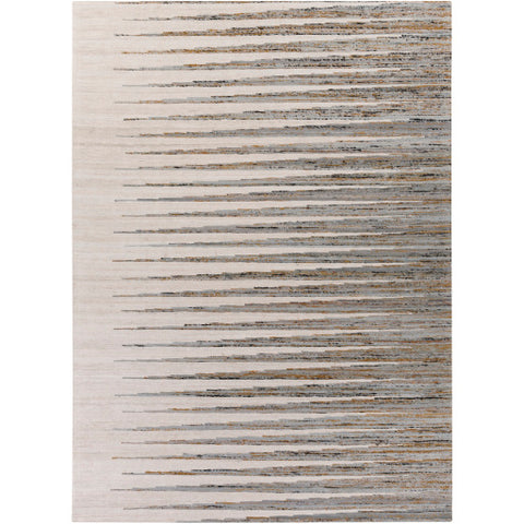 Image of Surya Vibe Modern Light Gray, Dark Brown, Ivory Rugs VIB-1002