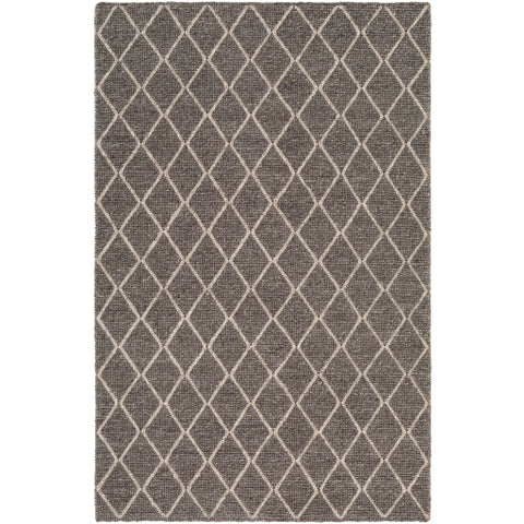 Image of Surya Whistler Modern Charcoal, Ivory Rugs WSR-2301