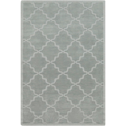 Image of Surya Central Park Modern Ice Blue, Sage Rugs AWHP-4017
