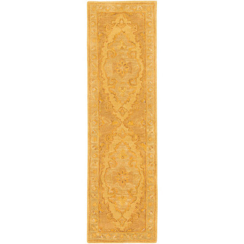 Image of Surya Middleton Traditional Mustard, Tan, Camel Rugs AWHR-2059