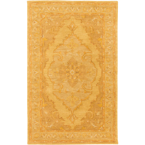 Image of Surya Middleton Traditional Mustard, Tan, Camel Rugs AWHR-2059