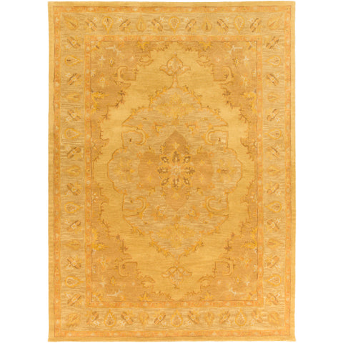 Image of Surya Middleton Traditional Mustard, Tan, Camel Rugs AWHR-2059