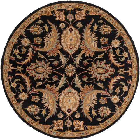 Image of Surya Middleton Traditional Black, Camel, Khaki, Medium Gray, Olive, Burgundy Rugs AWMD-2078