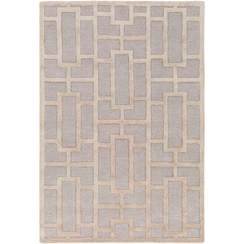 Image of Surya Arise Modern Light Gray, Khaki Rugs AWRS-2141