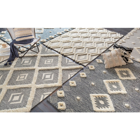 Image of Surya Cherokee Global Navy, Cream Rugs CHK-2301