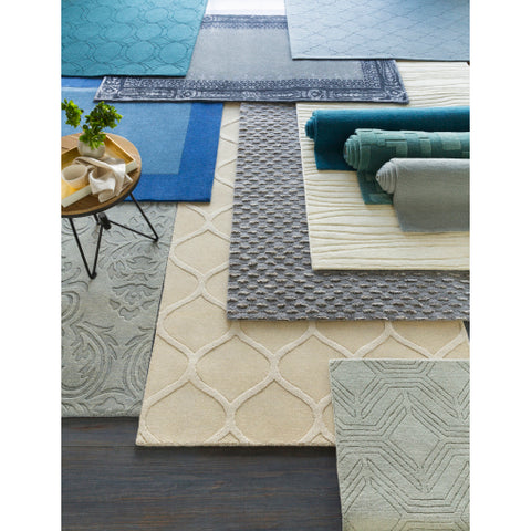 Image of Surya Mystique Modern Medium Gray Rugs M-211