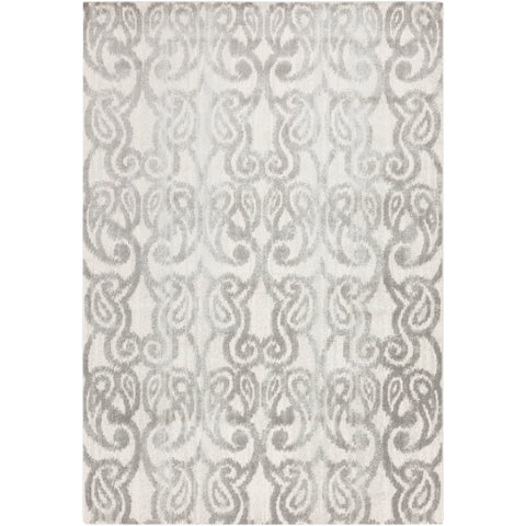 Image of Surya Aberdine Global Medium Gray, Charcoal, Ivory Rugs ABE-8012