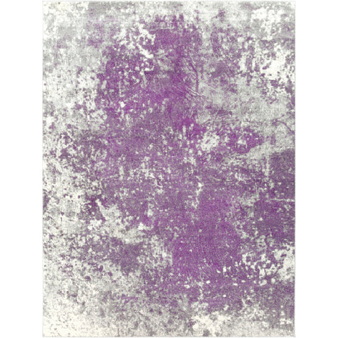 Image of Surya Aberdine Modern Medium Gray, Dark Purple, Cream Rugs ABE-8026