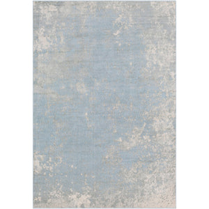 Surya Aberdine Modern Pale Blue, Light Gray, Cream Rugs ABE-8028