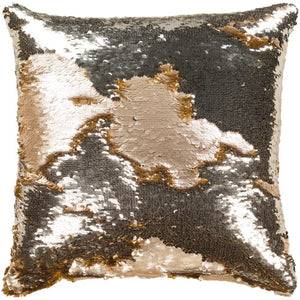 Surya Andrina Texture Metallic - Champagne, Metallic - Silver, Metallic - Gold Pillow Kit ADN-001-Wanderlust Rugs