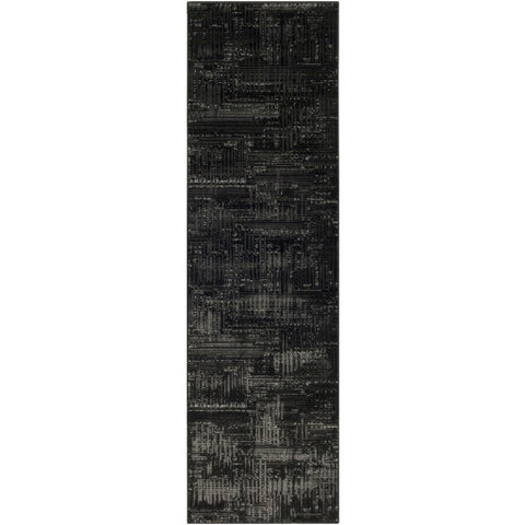 Image of Surya Amadeo Modern Black, Light Gray, White, Medium Gray Rugs ADO-1016