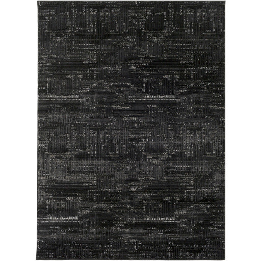 Surya Amadeo Modern Black, Light Gray, White, Medium Gray Rugs ADO-1016