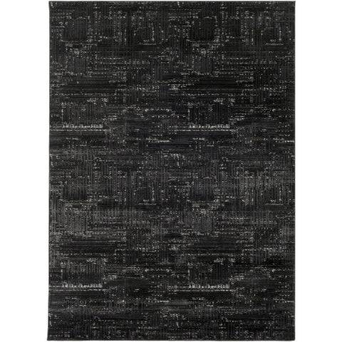 Image of Surya Amadeo Modern Black, Light Gray, White, Medium Gray Rugs ADO-1016