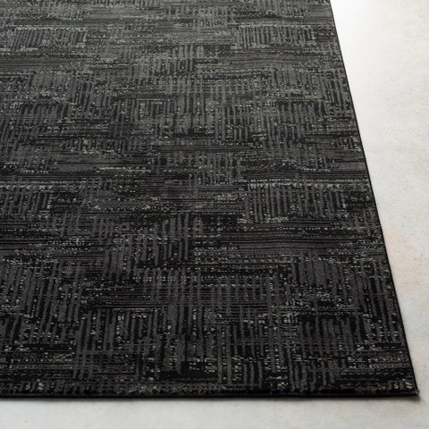 Image of Surya Amadeo Modern Black, Light Gray, White, Medium Gray Rugs ADO-1016