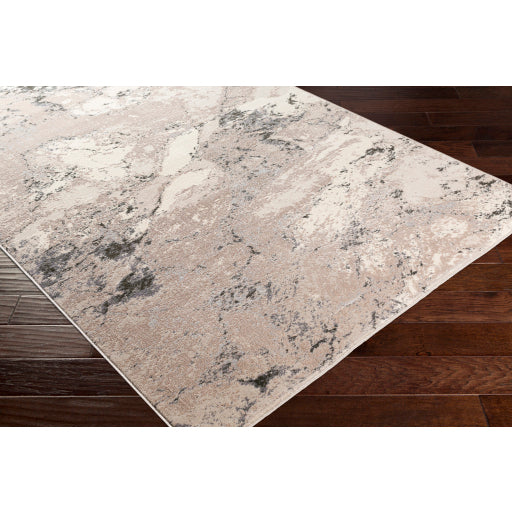 Surya Amadeo Modern Beige, Ivory, Taupe, Charcoal, Medium Gray Rugs ADO-1019