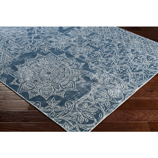 Surya Antigua Global Navy, Cream Rugs AGA-1001