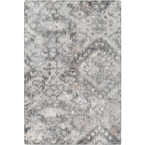 Surya Antigua Global Charcoal, Medium Gray, Light Gray, Cream, Taupe Rugs AGA-1010