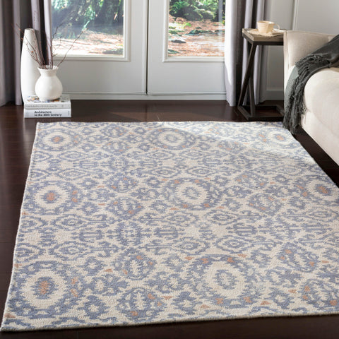 Image of Surya Antigua Global Medium Gray, Beige, Camel, Light Gray Rugs AGA-1011