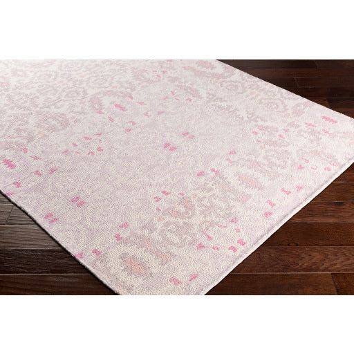 Surya Antigua Global Blush, Mauve, Lilac, Bright Pink, Rose Rugs AGA-1013