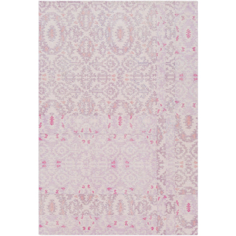 Image of Surya Antigua Global Blush, Mauve, Lilac, Bright Pink, Rose Rugs AGA-1013