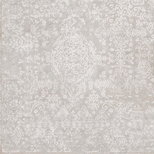 Surya Aisha Traditional Light Gray, White Rugs AIS-2306