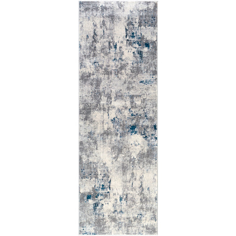 Image of Surya Aisha Modern Charcoal, Light Gray, Dark Blue, White Rugs AIS-2314