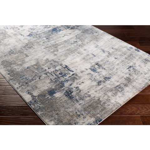 Image of Surya Aisha Modern Charcoal, Light Gray, Dark Blue, White Rugs AIS-2314