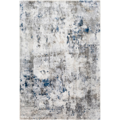 Image of Surya Aisha Modern Charcoal, Light Gray, Dark Blue, White Rugs AIS-2314