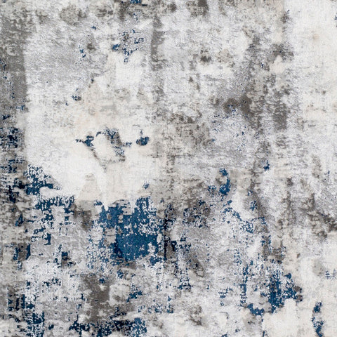 Image of Surya Aisha Modern Charcoal, Light Gray, Dark Blue, White Rugs AIS-2314