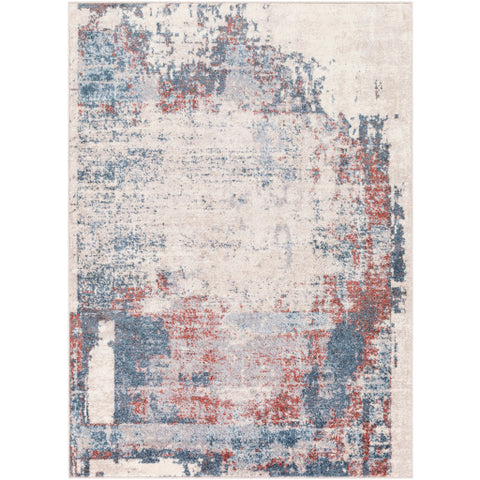 Image of Surya Ankara Modern Taupe, White, Light Gray, Brick, Mustard, Navy, Medium Gray, Dark Brown Rugs AKR-2314