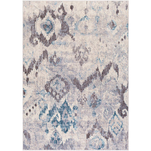 Surya Ankara Global Light Gray, Denim, Charcoal, Ivory, Dark Blue, Medium Gray Rugs AKR-2339