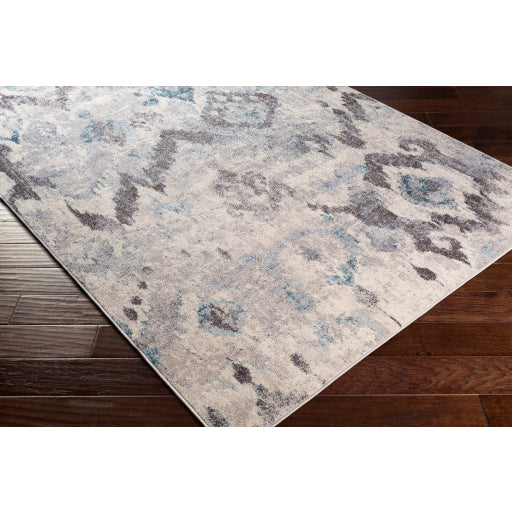 Surya Ankara Global Light Gray, Denim, Charcoal, Ivory, Dark Blue, Medium Gray Rugs AKR-2339