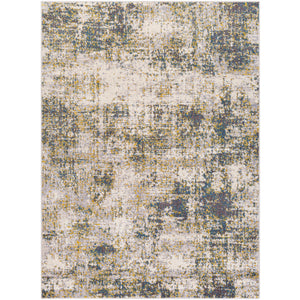 Surya Ankara Global Bright Yellow, Ivory, Light Gray, Dark Blue, Medium Gray, Charcoal Rugs AKR-2342