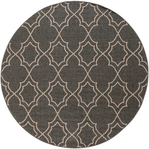 Image of Surya Alfresco Cottage Black, Camel Rugs ALF-9590