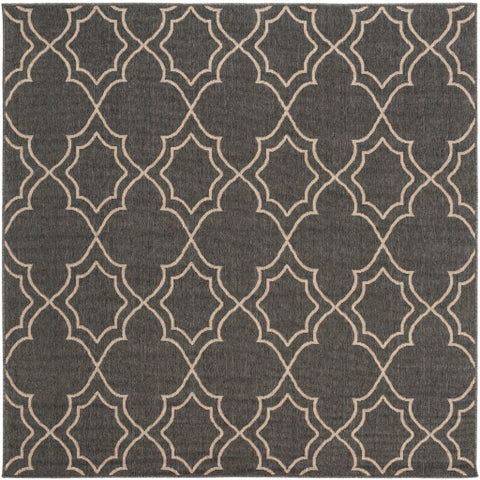 Image of Surya Alfresco Cottage Black, Camel Rugs ALF-9590