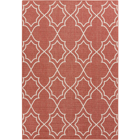 Image of Surya Alfresco Cottage Rust, Cream Rugs ALF-9591