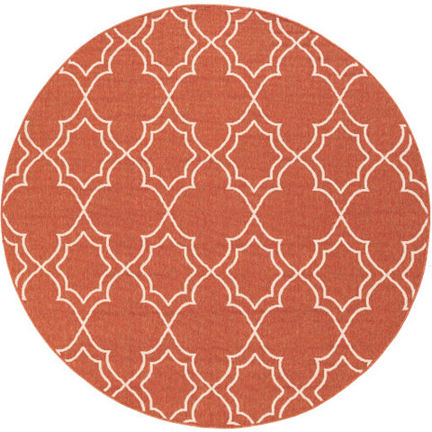 Image of Surya Alfresco Cottage Rust, Cream Rugs ALF-9591