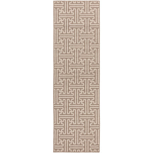 Surya Alfresco Modern Camel, Cream Rugs ALF-9599