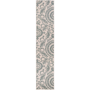 Surya Alfresco Cottage Sage, Cream Rugs ALF-9614