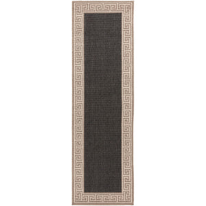 Surya Alfresco Cottage Black, Camel, Cream Rugs ALF-9626