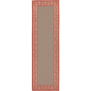 Surya Alfresco Cottage Rust, Camel, Cream Rugs ALF-9628