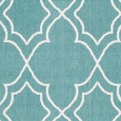 Image of Surya Alfresco Cottage Teal, White Rugs ALF-9653