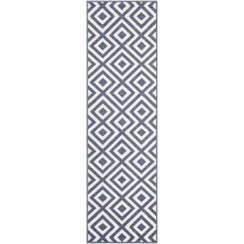 Image of Surya Alfresco Modern Charcoal, White Rugs ALF-9657